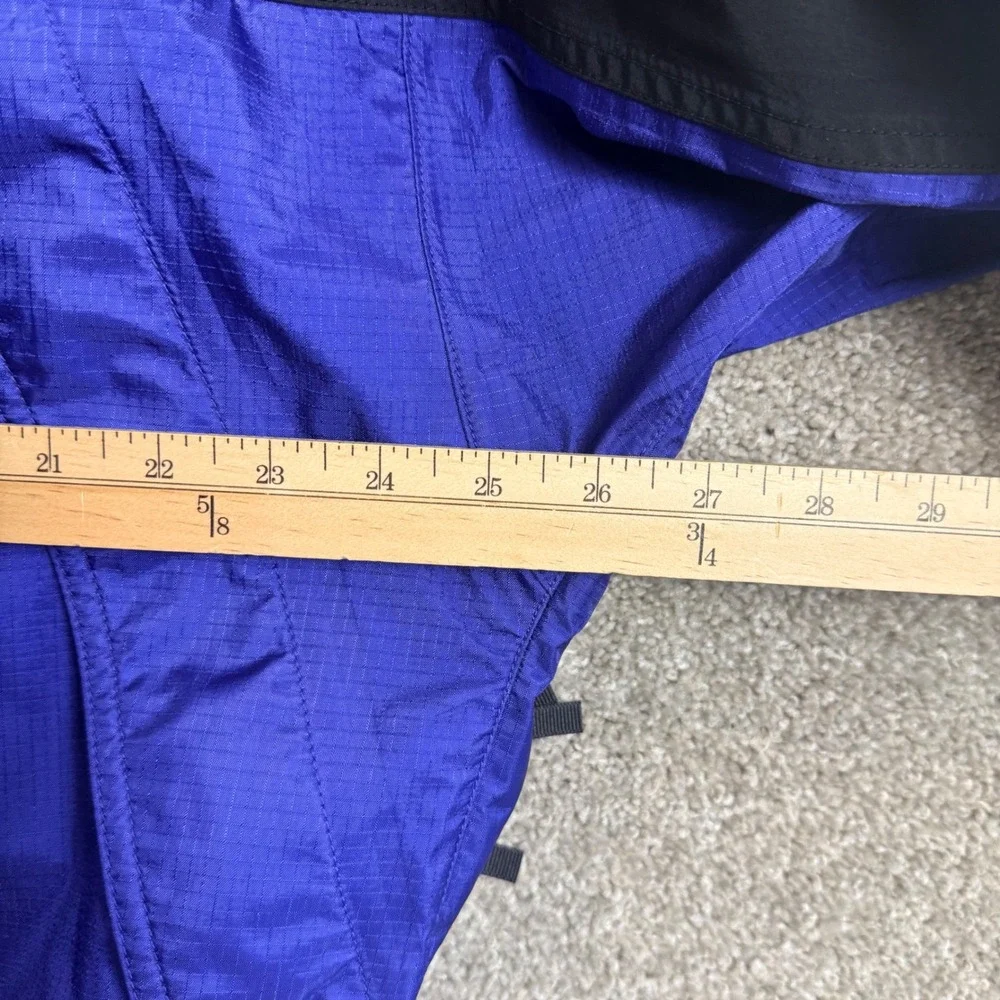 Vintage The North Face Mountain Light Gore-Tex Jacket Blue Black Mens Large FLAW